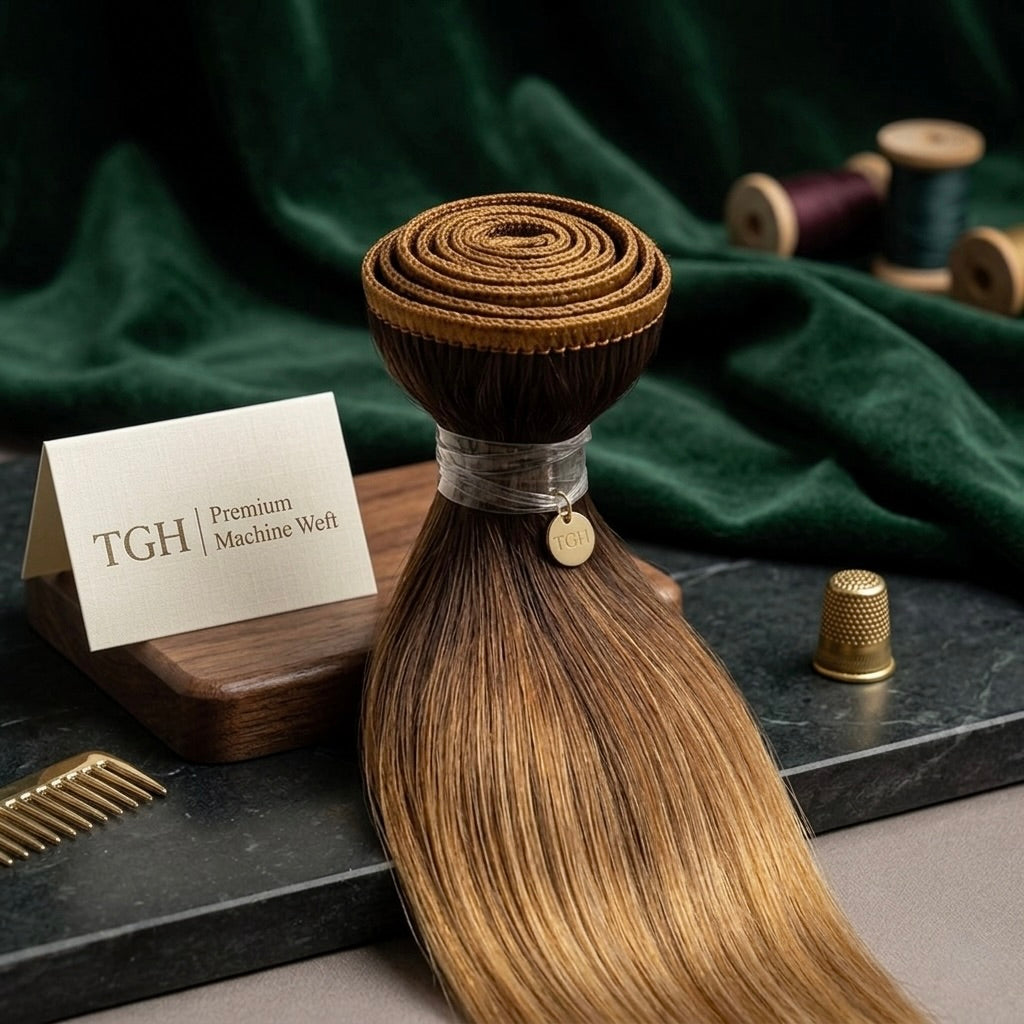 Tom Gold Hair Signature Ombré Weft hair extensions